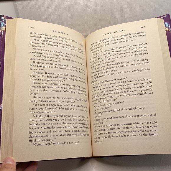 Star Trek New Frontier: After The Fall by Peter David Hardcover with Dust Jacket - Picture 8 of 9